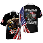 Load image into Gallery viewer, Remember Veterans And Thank God Hawaiian Shirt For Men Women
