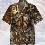 Load image into Gallery viewer, U.S Veteran Never Forgot Freedom Hawaiian Aloha Shirt For Men Women
