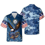 Load image into Gallery viewer, United States Navy Veteran Hawaiian Shirt For Men Women
