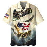 Us Army Veteran Hawaiian Shirt Eagle Fly Memorial Day Hawaiian Shirt For Men Women