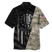 US Army Veteran Hawaiian Shirt For Men Women Trendzonetee