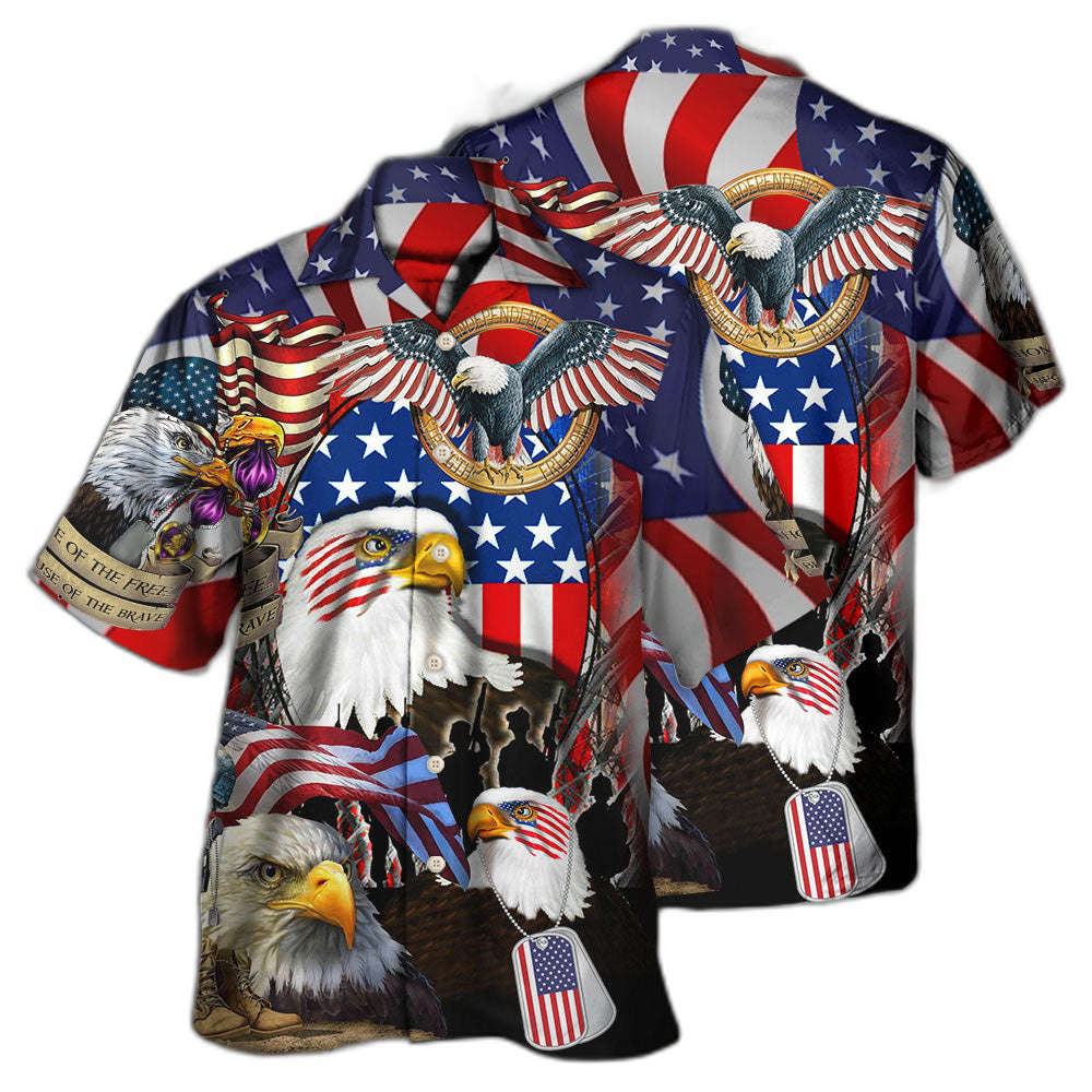 Veteran A True Hero Is Measured Hawaiian Shirt For Men Women