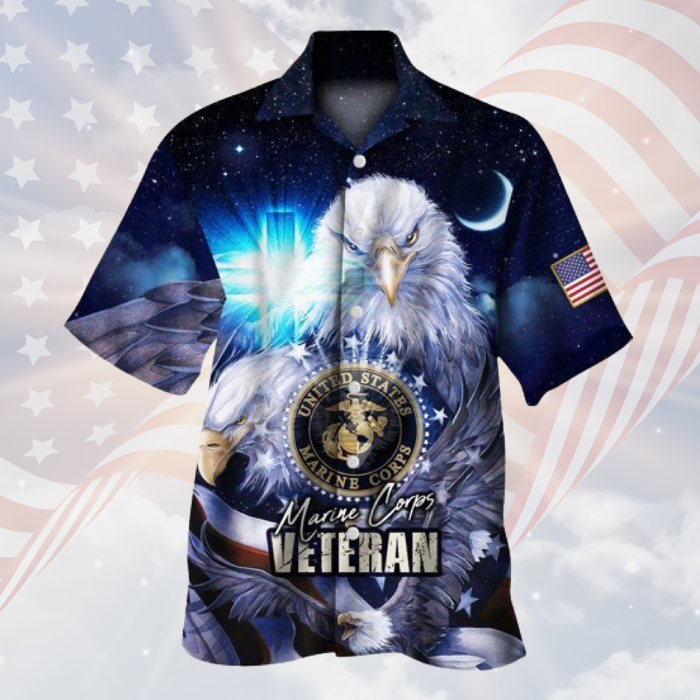 Veteran Hawaiian Shirt, Veteran U.S Army Hawaiian Shirt For Men Women