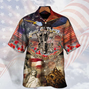 Veteran Proud To Be A With Boots Hawaiian Shirt For Men Women